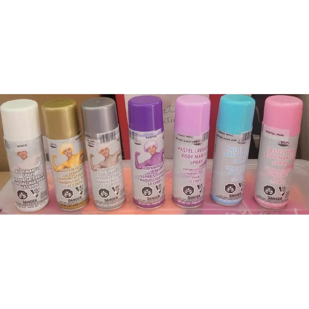 Fun World Lot Of 24 Spray‎ Body Make Up